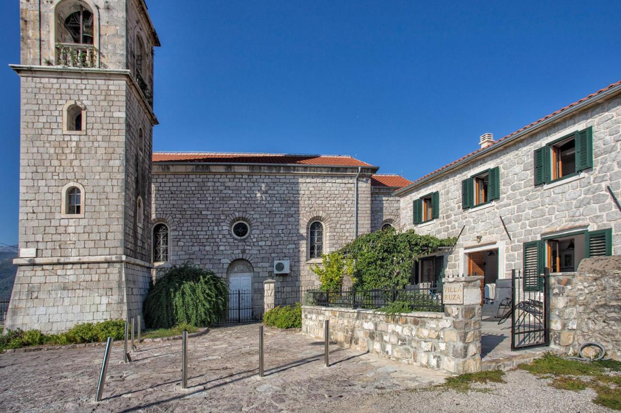 Villa Ruza, Donja Lastva Тиват Екстер'єр фото